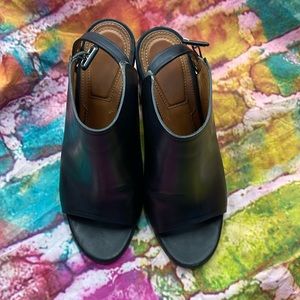 Givenchy mid‎ heel mule black G21